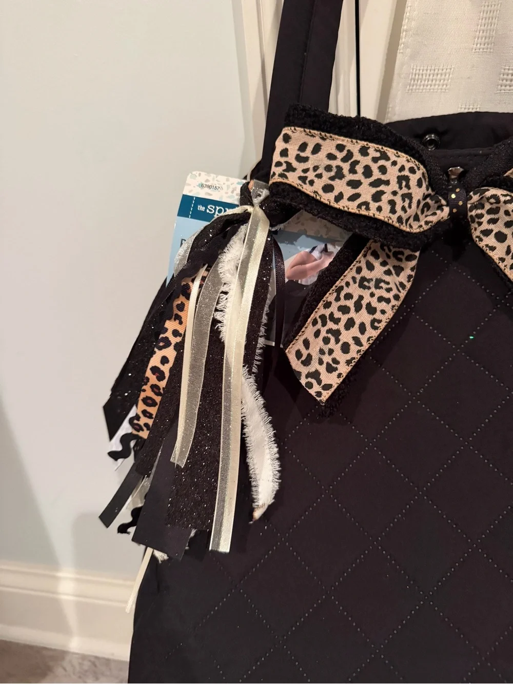 NWT Black Quilted Custom Designed Pet Carrier